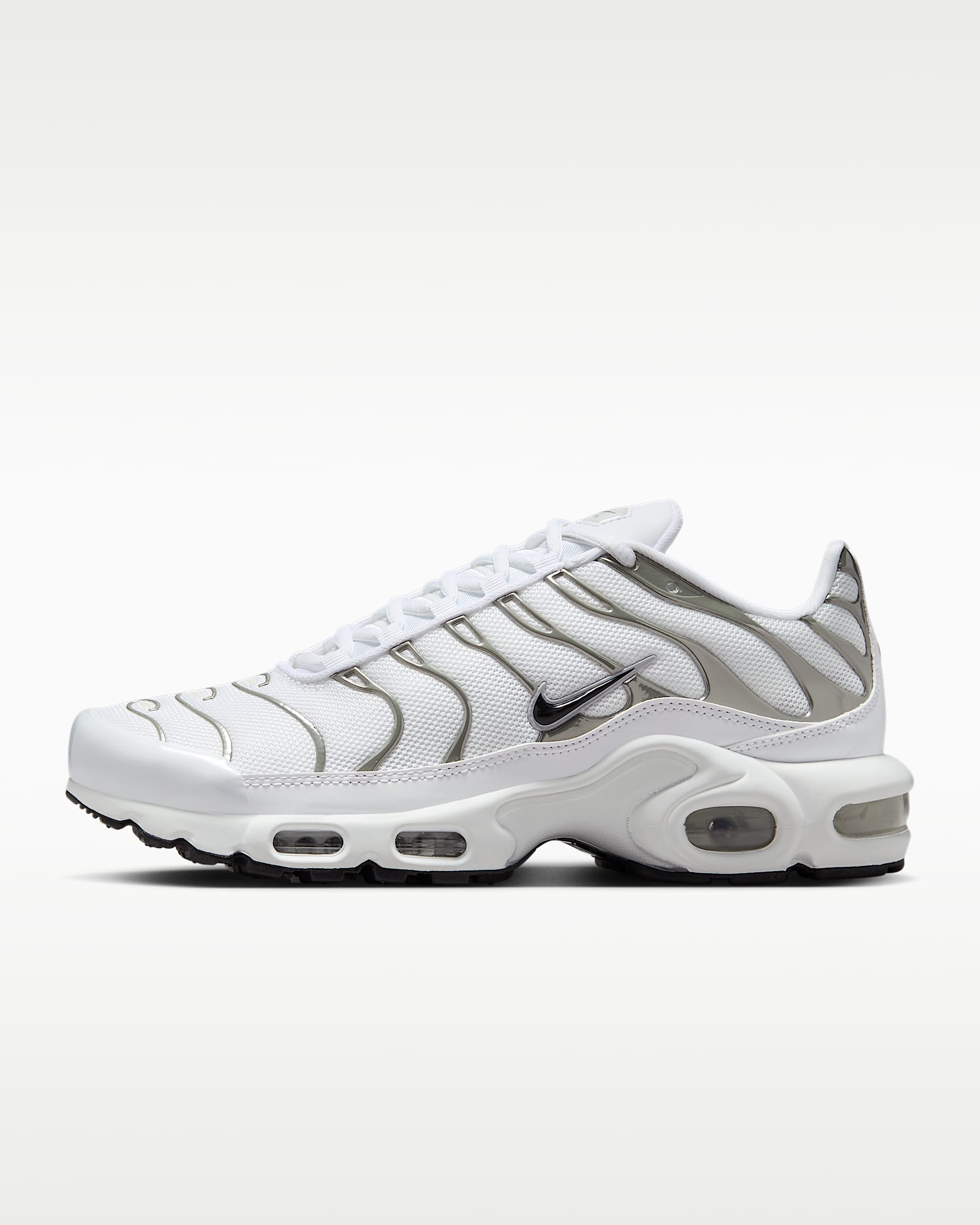 Nike Air Max Plus SE Kadın Ayakkabısı - Beyaz/Pure Platinum/Siyah