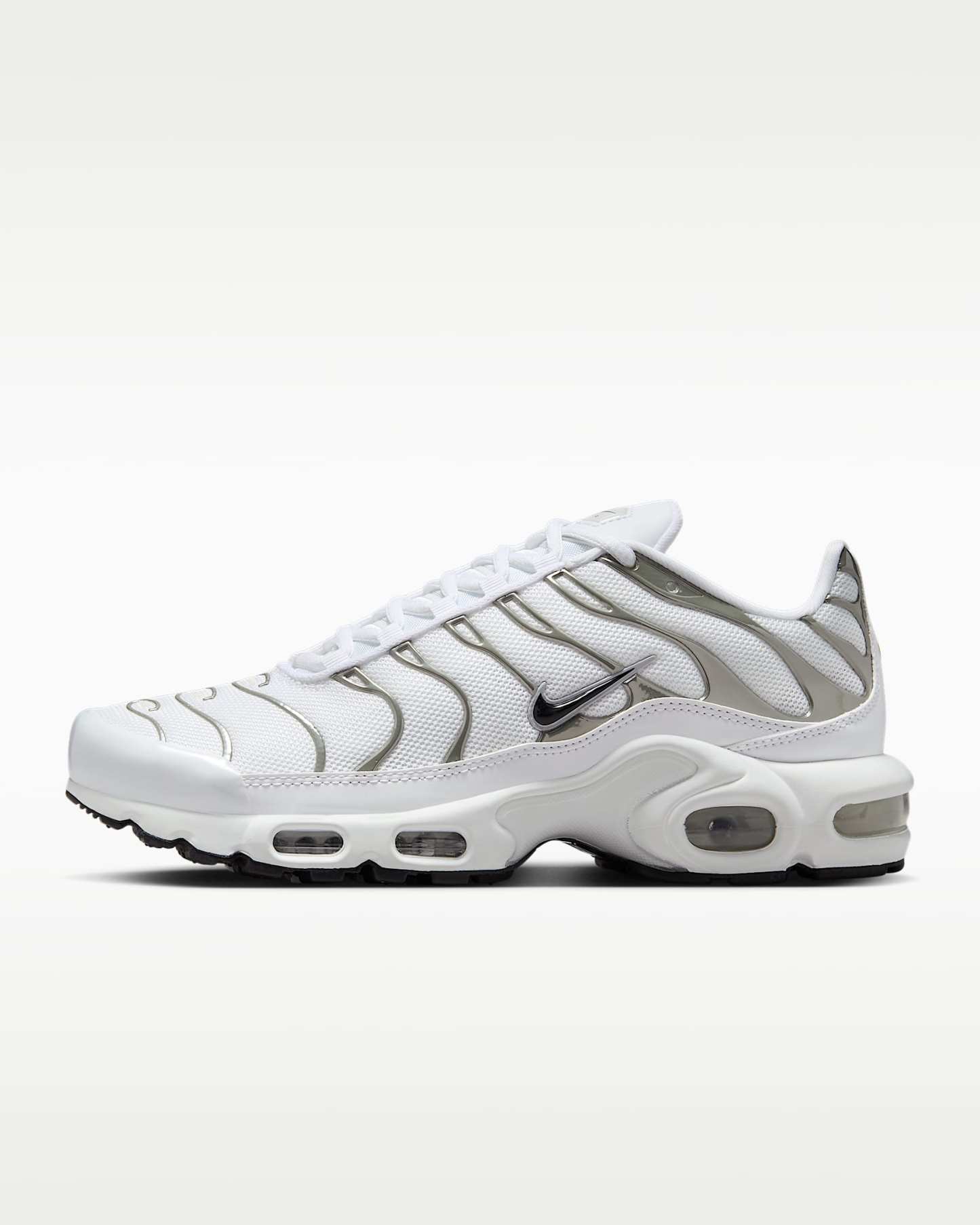 Nike Air Max Plus SE Kadın Ayakkabısı - Beyaz/Pure Platinum/Siyah