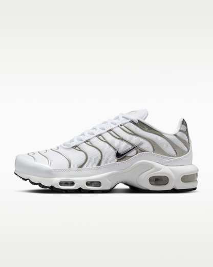 Nike Air Max Plus SE Kadın Ayakkabısı - Beyaz/Pure Platinum/Siyah