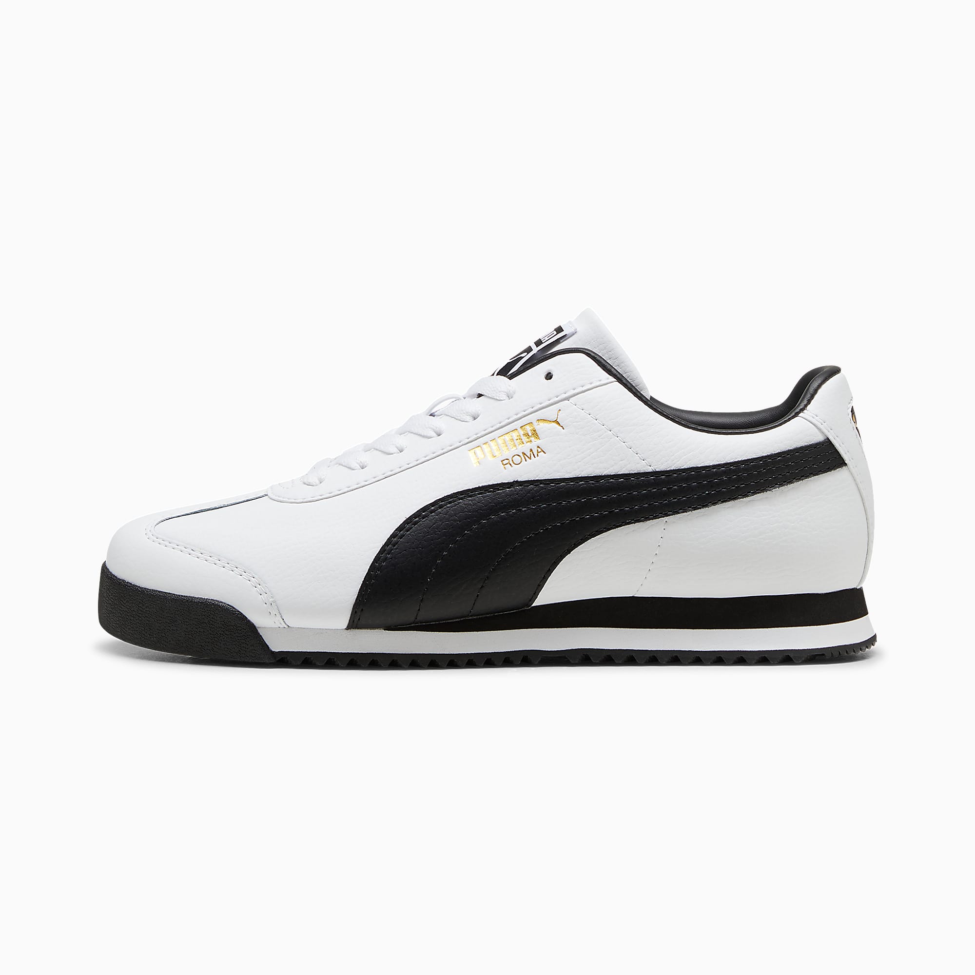 Roma 24 UNISEX Ayakkabı - Puma White-Puma Black-Puma Team Gold - 396868_01 - Görsel 1