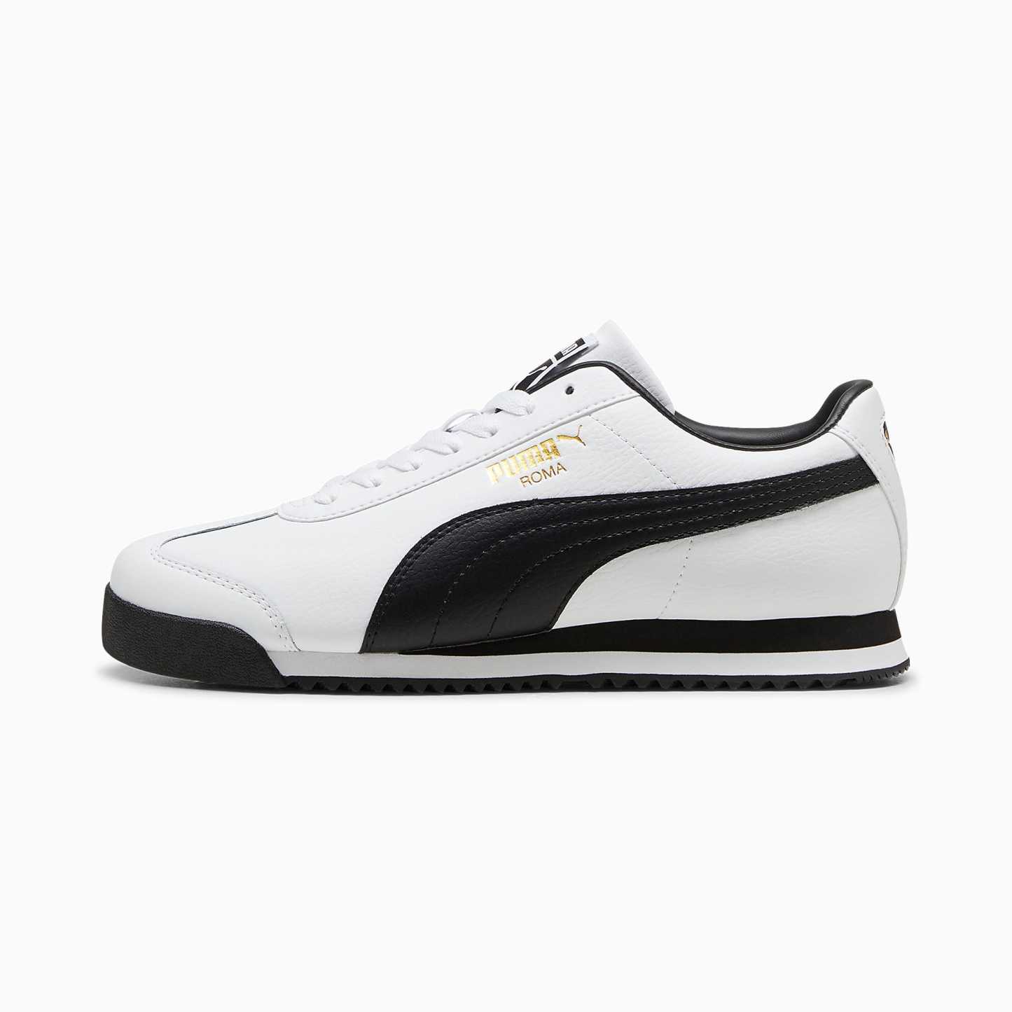 Roma 24 UNISEX Ayakkabı - Puma White-Puma Black-Puma Team Gold - 396868_01 - Görsel 1