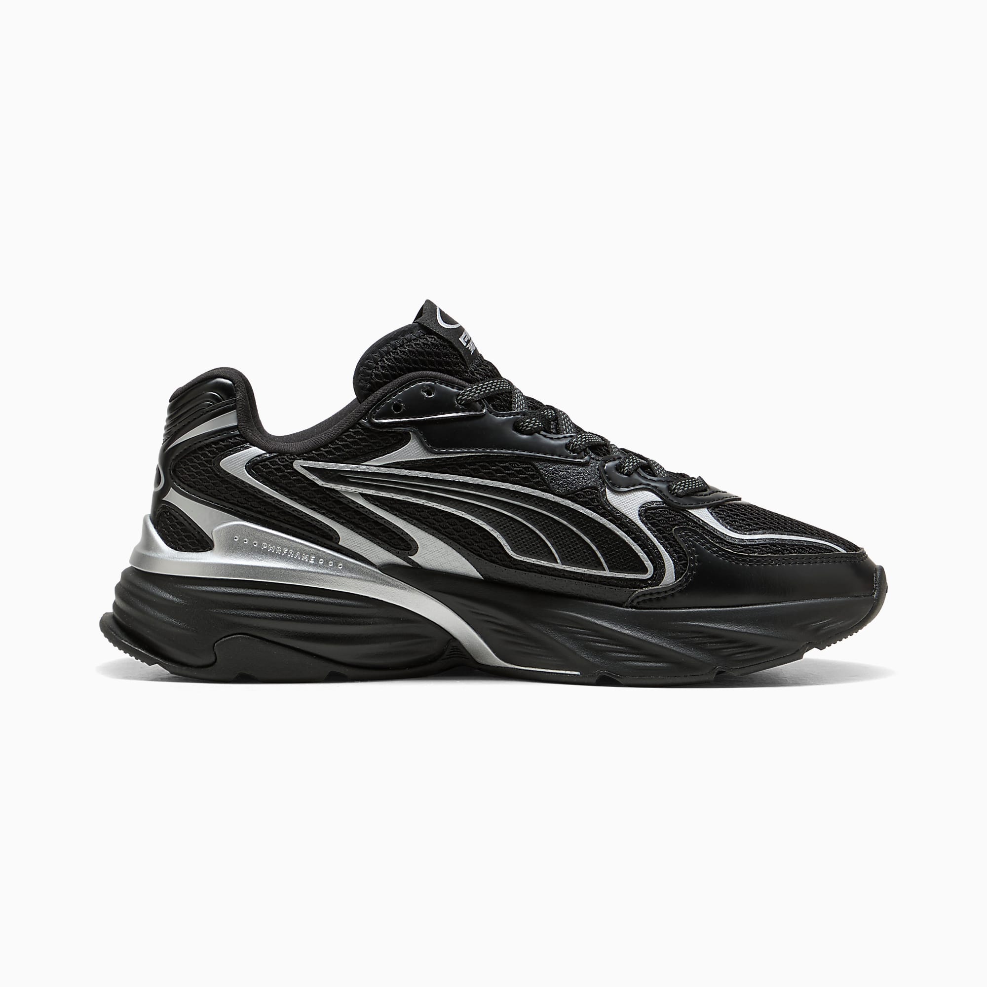 Fade NITRO LS Y2K UNISEX Ayakkabı - Puma Black-Puma Silver - 407000_02 - Görsel 7
