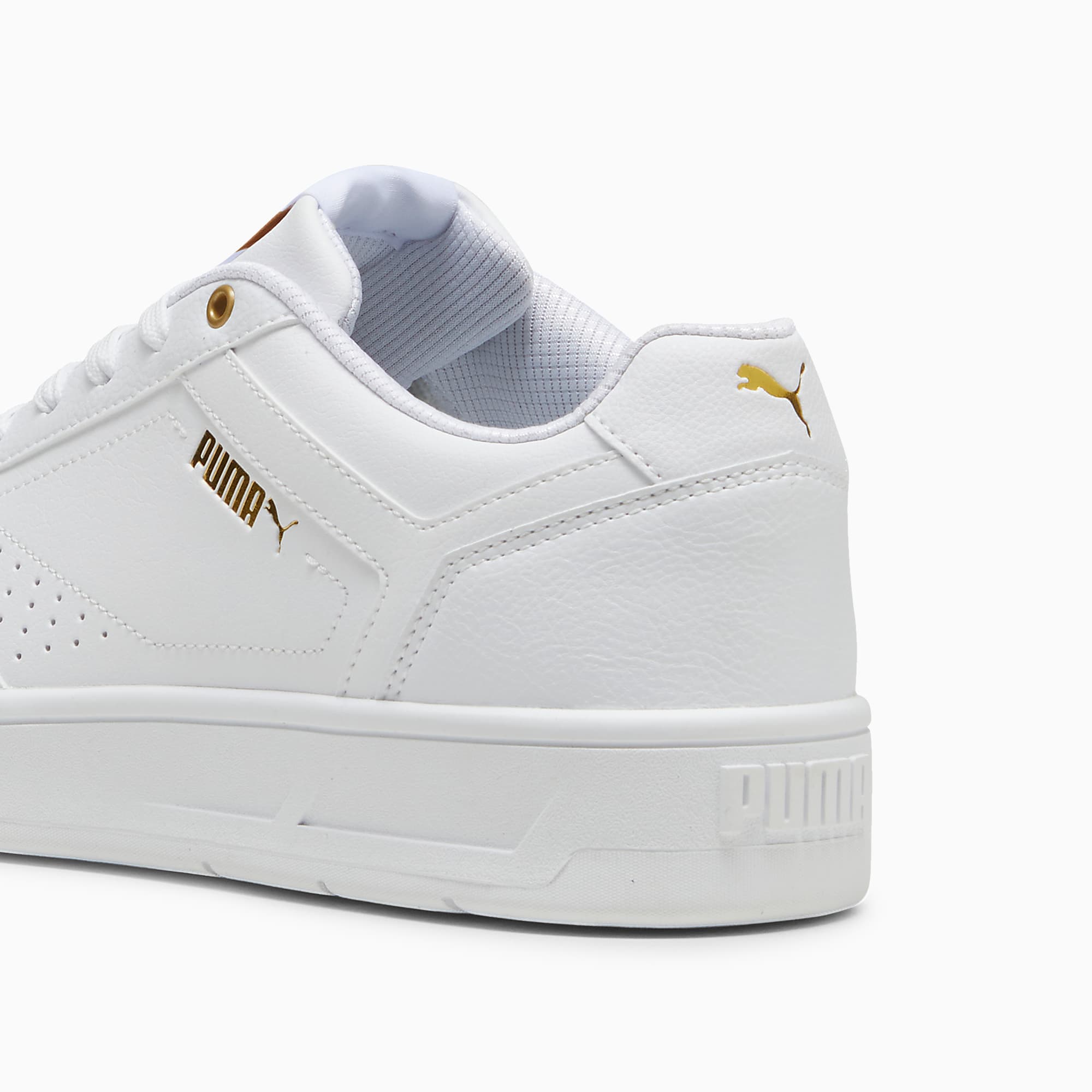 Court CLASSIC Ayakkabı - PUMA White-PUMA Gold - 395018_01 - Görsel 3