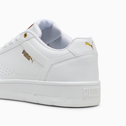 Court CLASSIC Ayakkabı - PUMA White-PUMA Gold - 395018_01 - Görsel 3