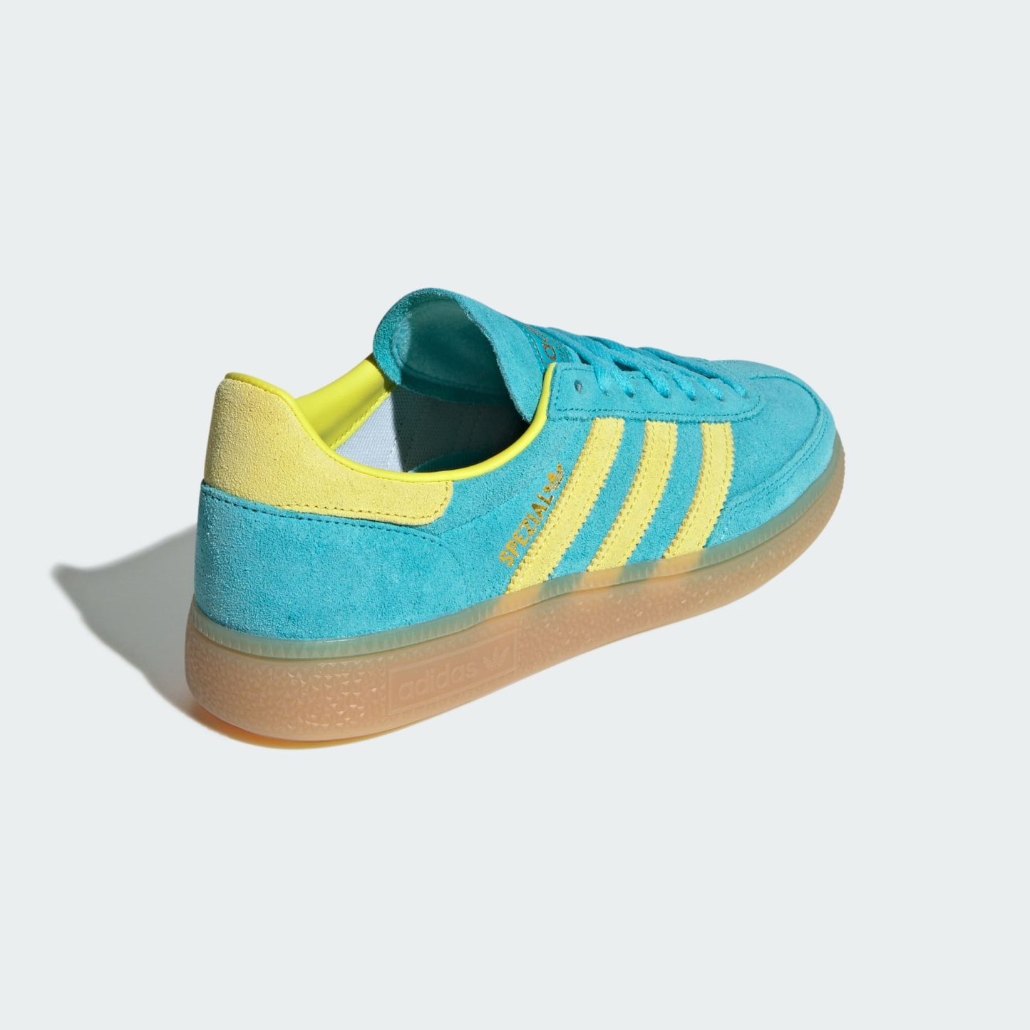 Handball Spezial Ayakkabı - Blue Glow / Bright Yellow / Gold Metallic - JR7351 - Görsel 5