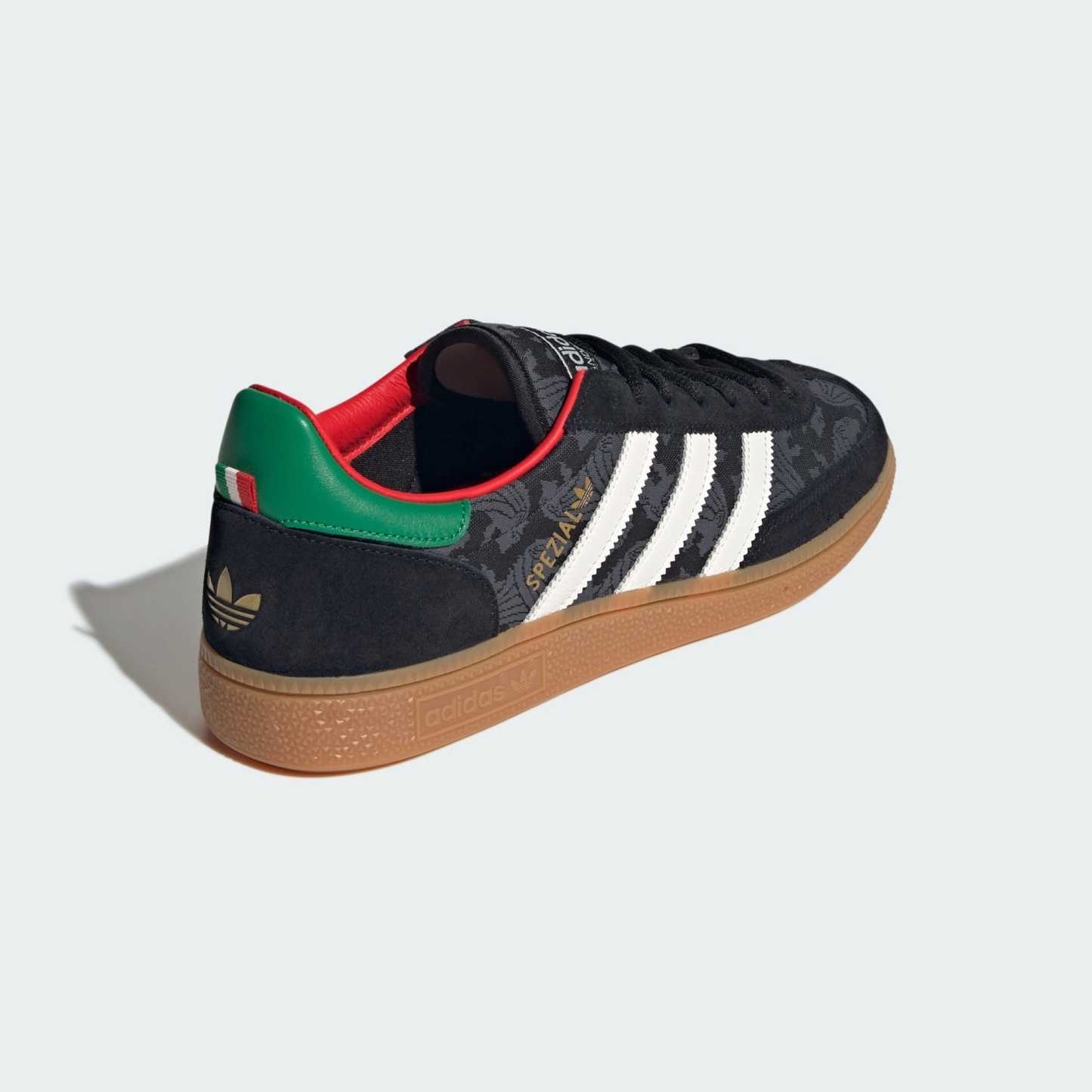 Handball Spezial Ayakkabı - Core Black / Core White / Green - HQ7261 - Görsel 5