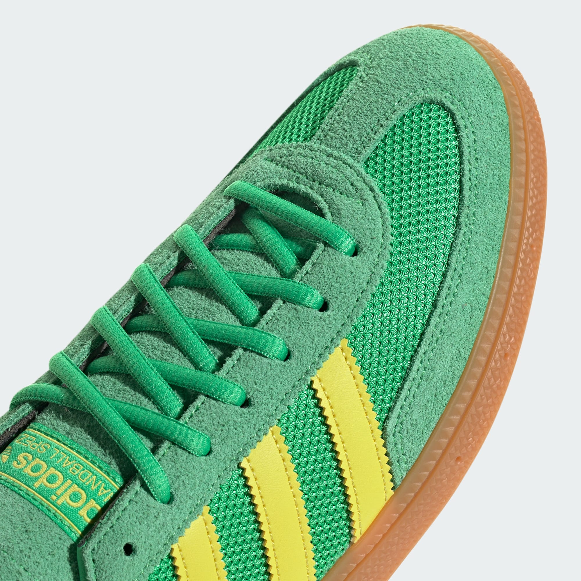 Handball Spezial Ayakkabı - Energy Green / Pure Sulfur / Gum - JH5444 - Görsel 8
