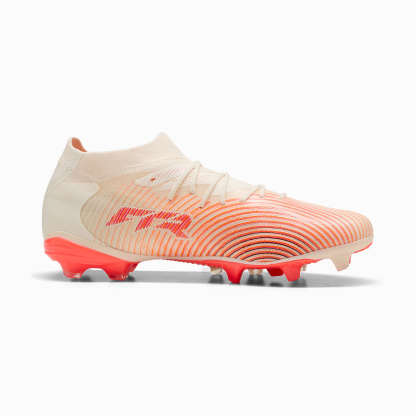 FUTURE 9 MATCH FG/AG UNISEX Krampon - Sugared Almond-PUMA White-Ultra Red-PUMA Black - 109135_01 - Görsel 5