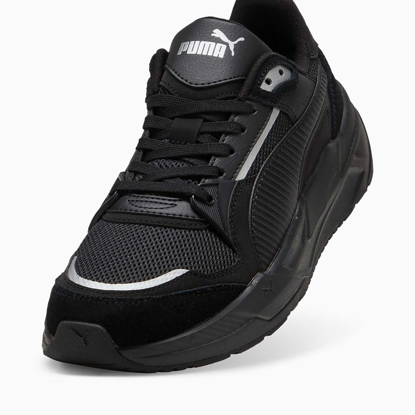 TRINITY 2 UNISEX Spor Ayakkabı - Puma Black-Puma Silver - 400230_02 - Görsel 6