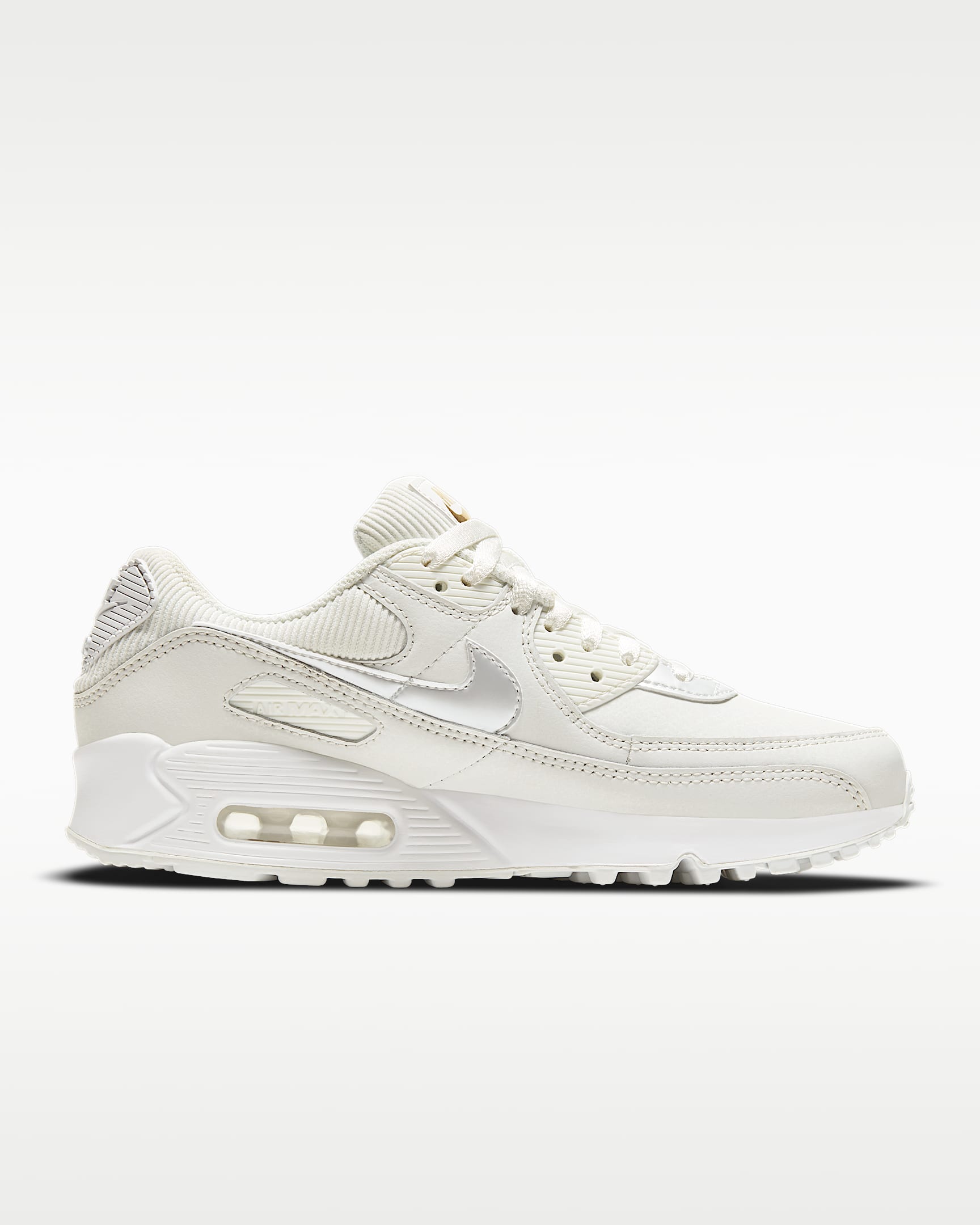 Nike Air Max 90 Kadın Ayakkabısı - Summit White/Dark Beetroot/Beyaz/Summit White