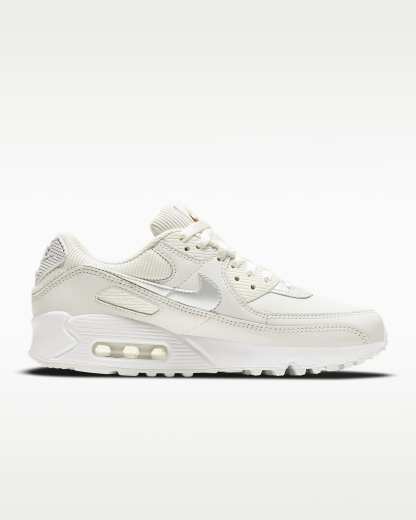 Nike Air Max 90 Kadın Ayakkabısı - Summit White/Dark Beetroot/Beyaz/Summit White