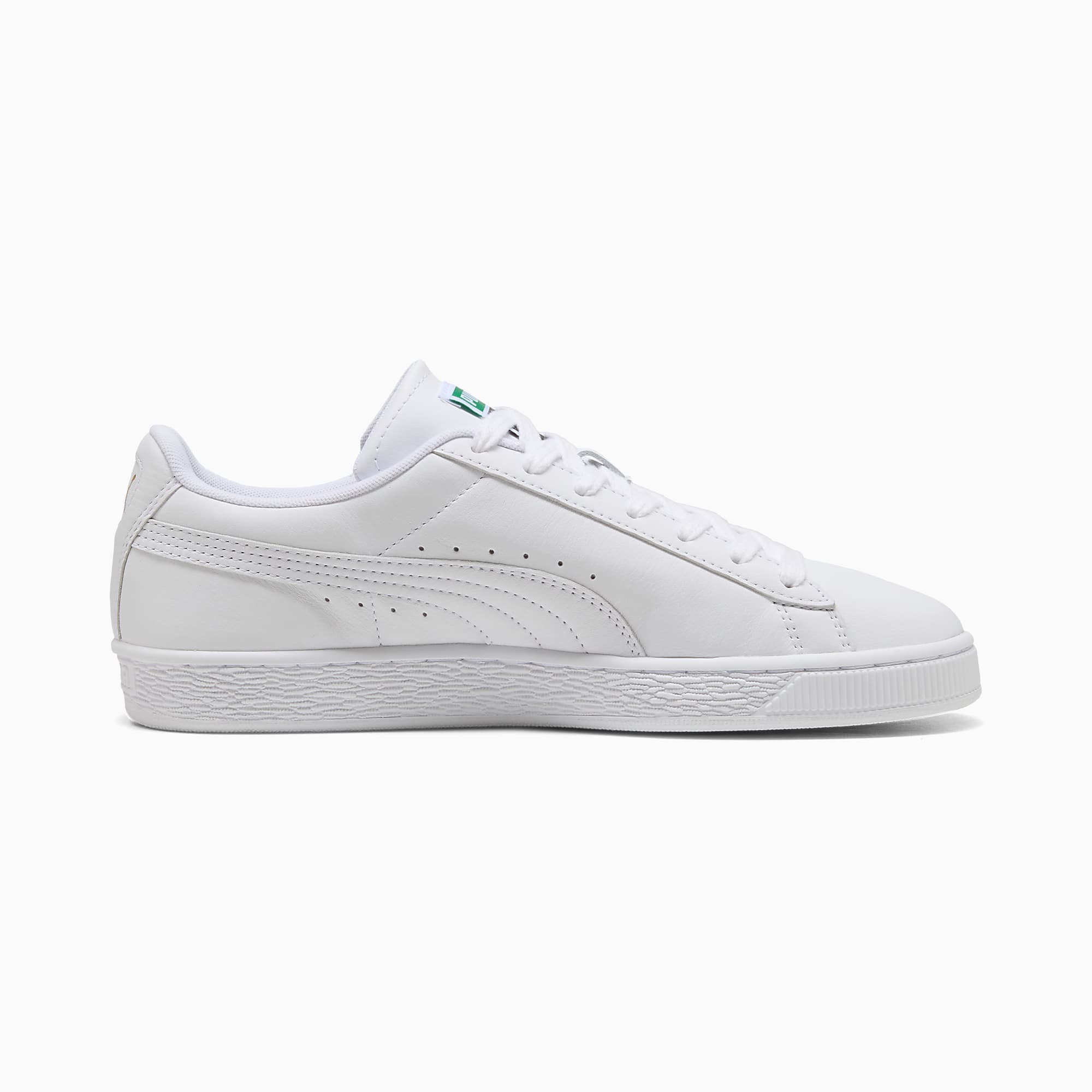 Suede UNISEX Ayakkabı - PUMA White-Archive Green - 408467_01 - Görsel 7