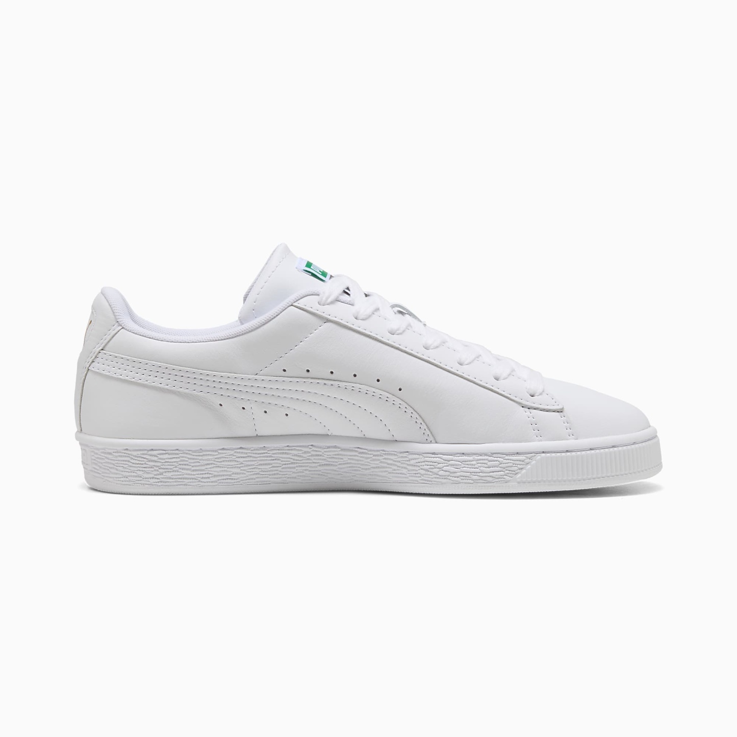 Suede UNISEX Ayakkabı - PUMA White-Archive Green - 408467_01 - Görsel 7