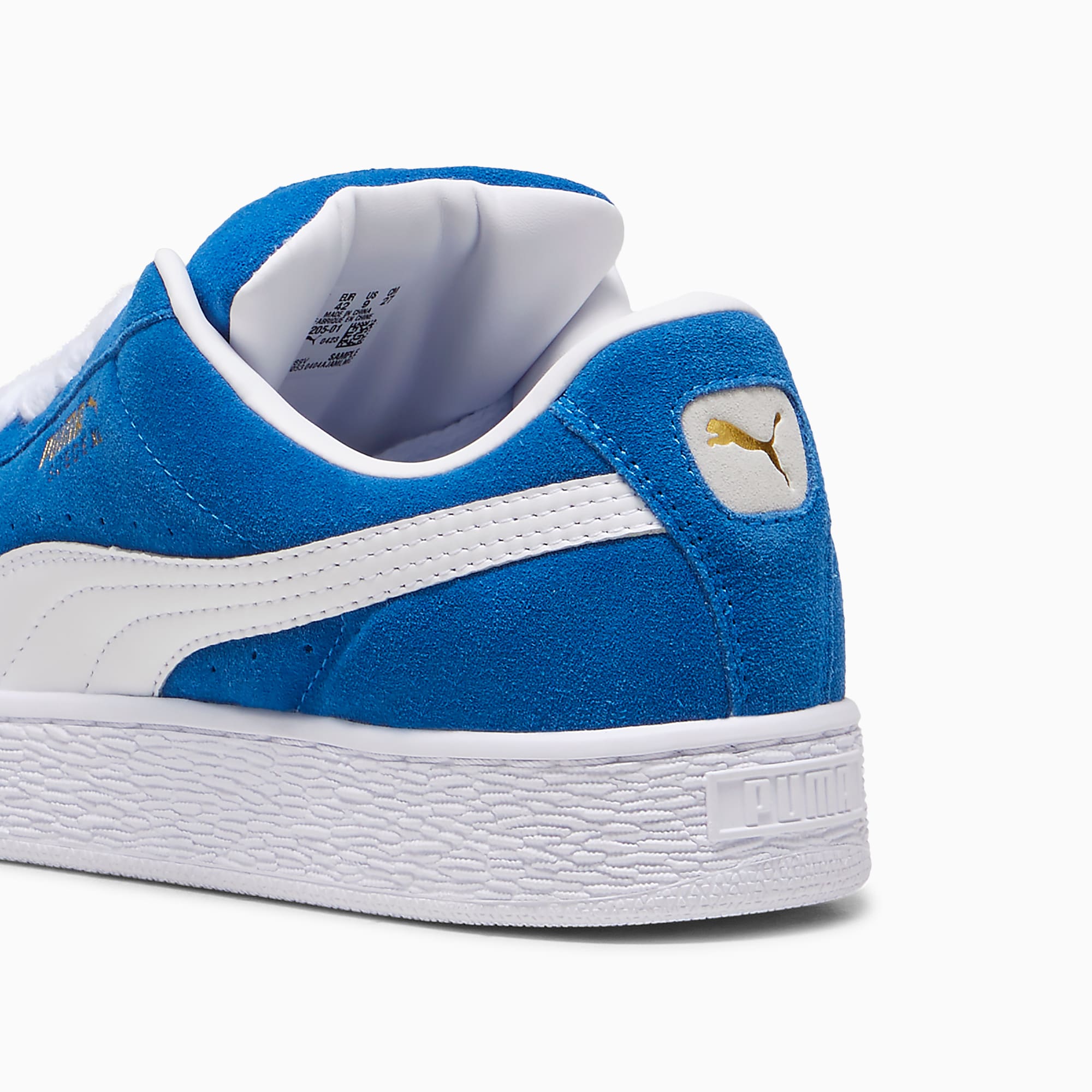 Suede XL Ayakkabı - PUMA Team Royal-PUMA White - 395205_01 - Görsel 3