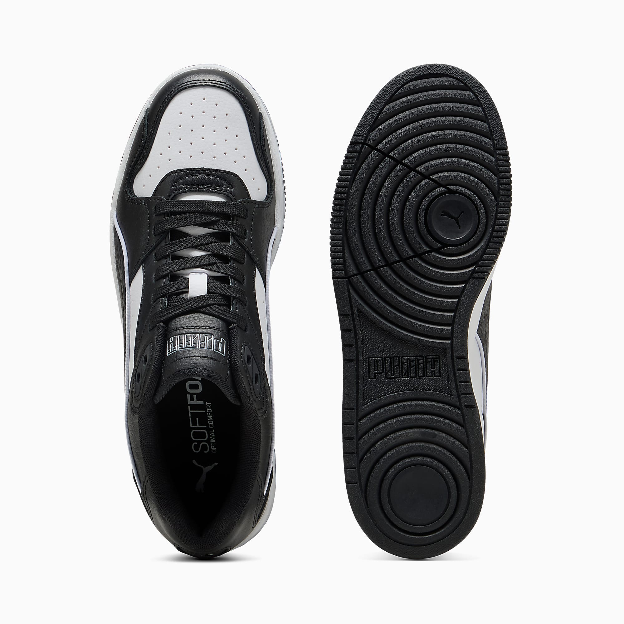 RBD Break UNISEX Ayakkabı - Puma White-Puma Black-Puma Black - 402586_05 - Görsel 4
