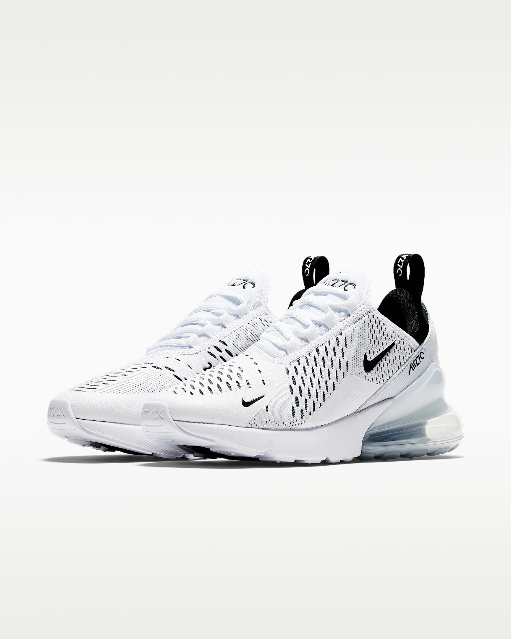 Nike Air Max 270 Kadın Ayakkabısı - Beyaz/Beyaz/Siyah