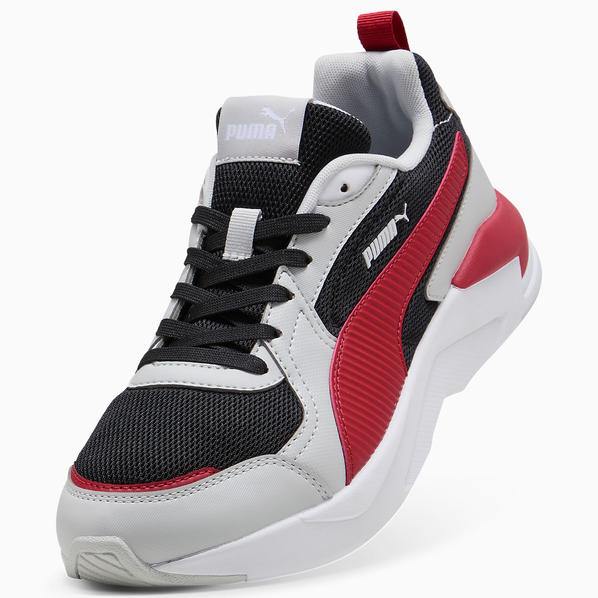 X-Ray 4 LIGHT UNISEX Ayakkabı - PUMA Black-Red Rhythm-Glacial Gray - 407361_04 - Görsel 6
