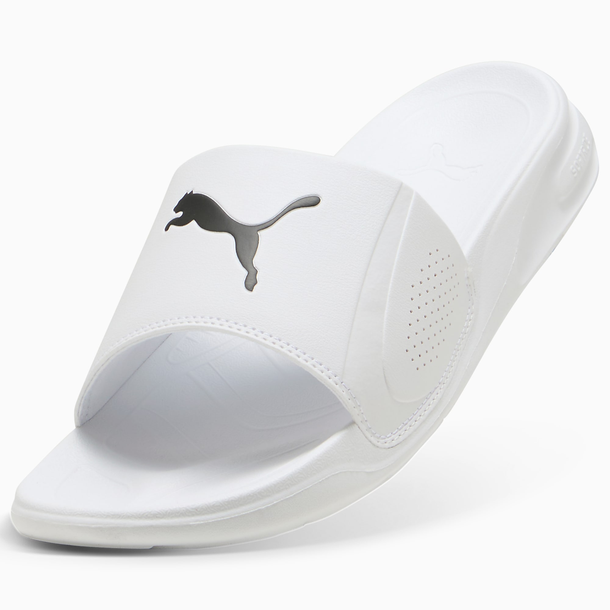 SOFTRIDE Teamcat UNISEX Terlik - Puma White-Puma Black - 402875_02 - Görsel 6