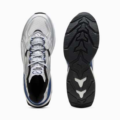 PUMA Fade UNISEX Ayakkabı - PUMA Silver-PUMA White-Blue Jewel - 406203_08 - Görsel 6
