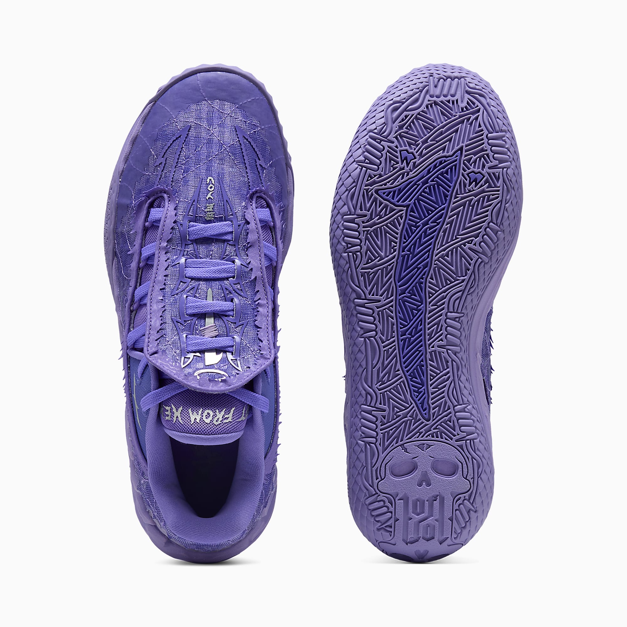 MB.05 Lo Team UNISEX Basketbol Ayakkabısı - Lavender Alert-Dark Amethyst - 313266_01 - Görsel 6