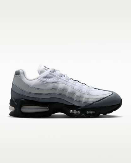 Nike Air Max 95 Big Bubble Erkek Ayakkabısı - Siyah/Pure Platinum/Wolf Grey/Beyaz