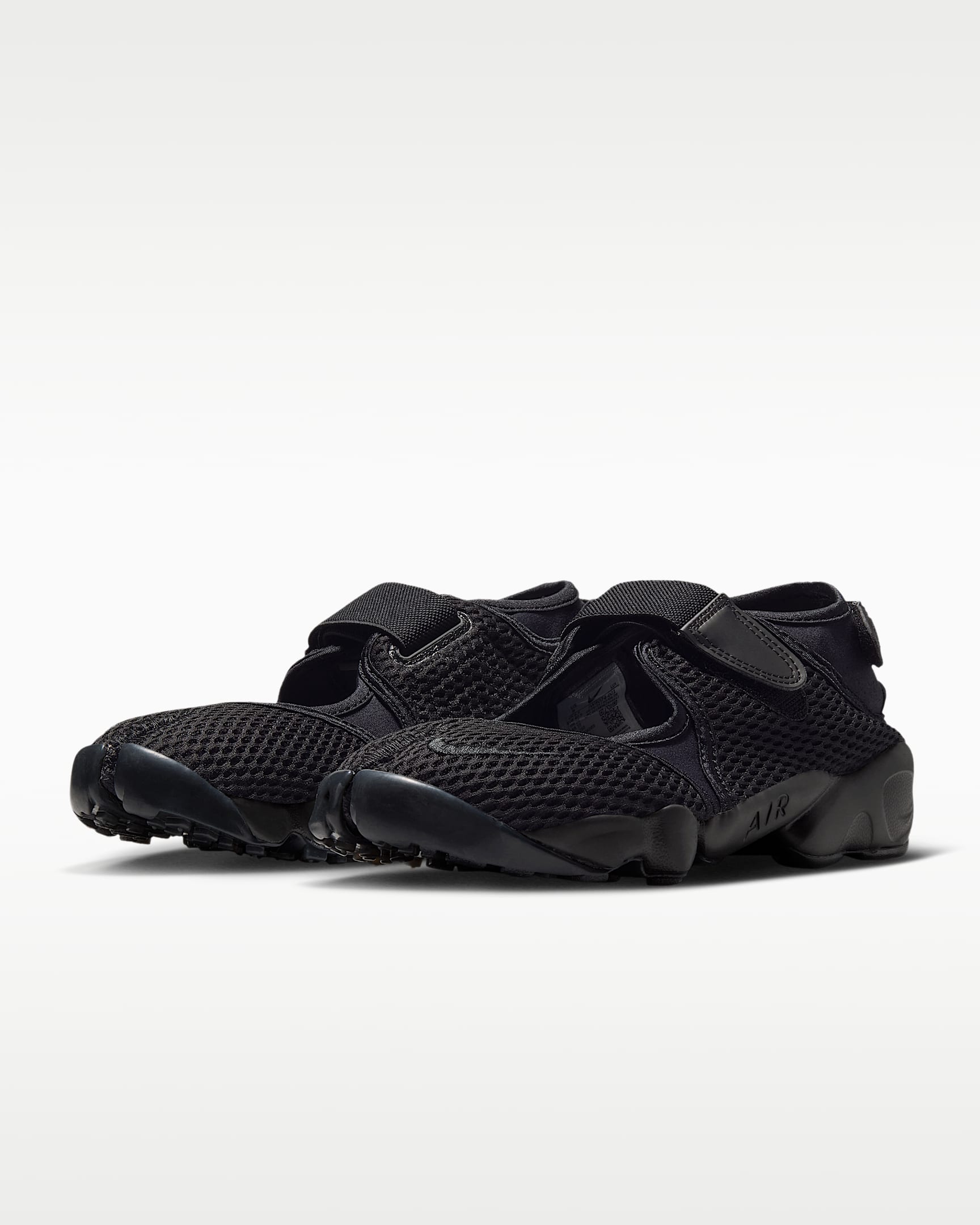 Nike Air Rift Mesh Kadın Ayakkabısı - Siyah/Beyaz/Siyah