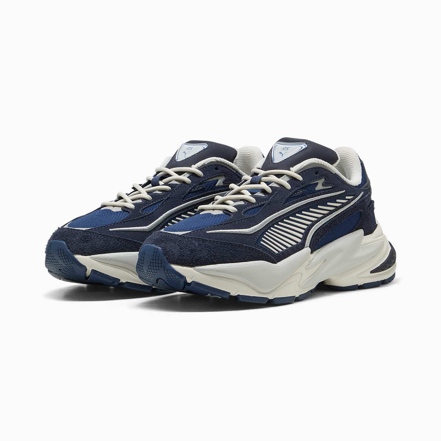 RS Surge HAIRY Suede UNISEX Ayakkabı - Persian Blue-New Navy - 404327_03 - Görsel 2
