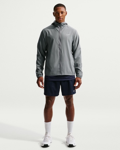 Nike Form Dri-FIT Kapüşonlu Çok Yönlü Erkek Ceketi - Smoke Grey