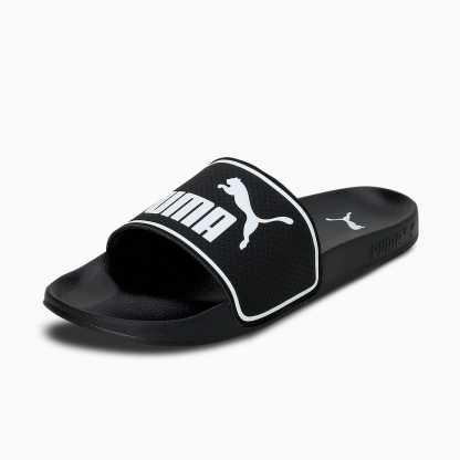 PUMA Leadcat 2.0 Terlik - Puma Black-Puma White - 384139_01 - Görsel 1