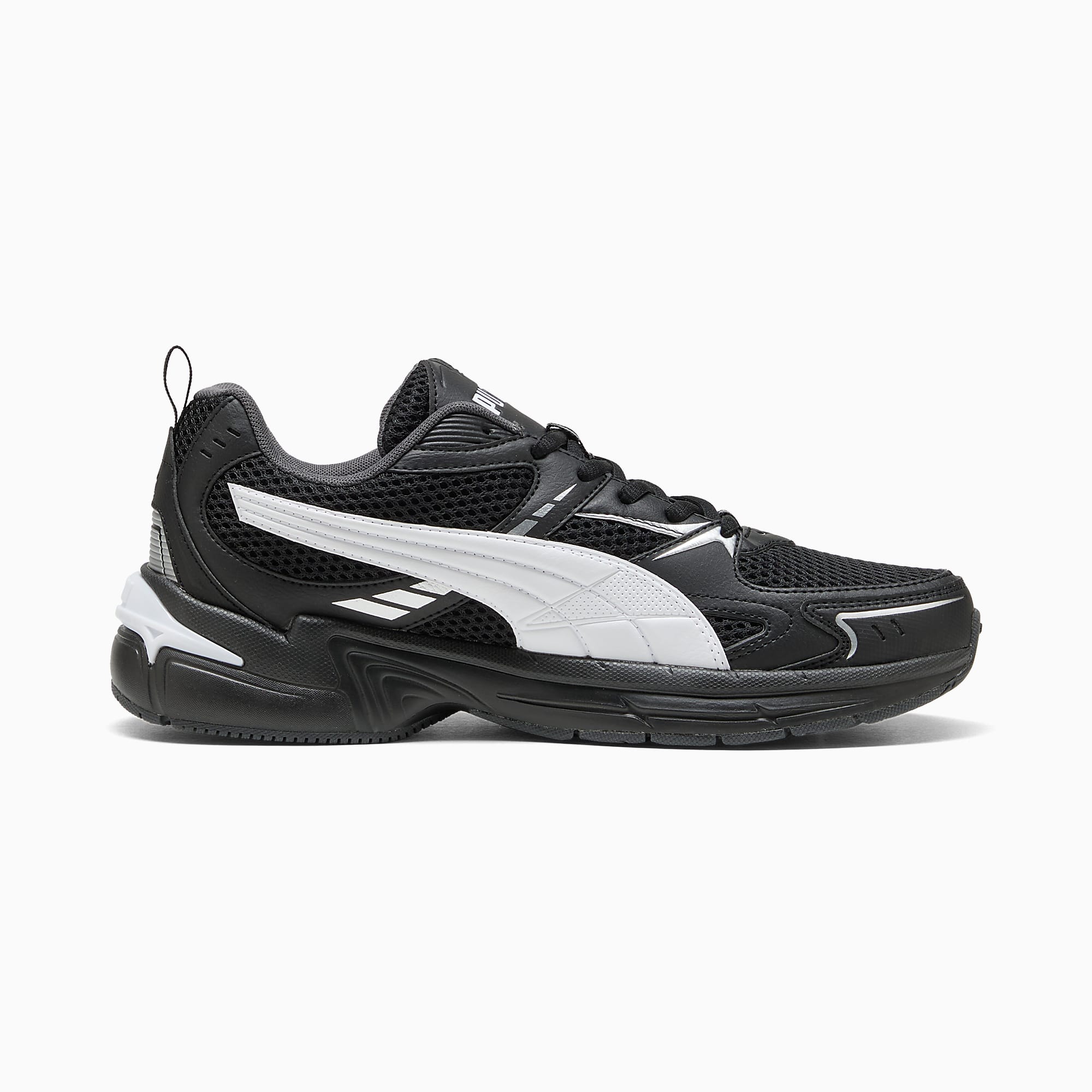 MILENIO Tech 2000 UNISEX Ayakkabı - Puma Black-Puma White-Puma Silver - 402625_01 - Görsel 5