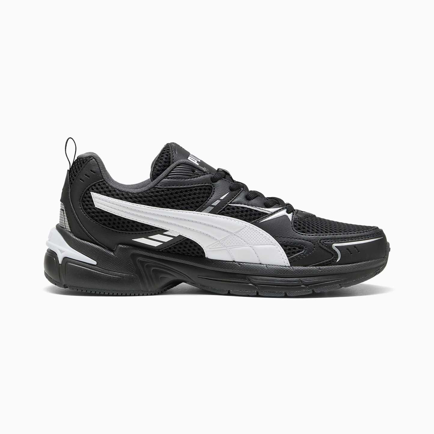 MILENIO Tech 2000 UNISEX Ayakkabı - Puma Black-Puma White-Puma Silver - 402625_01 - Görsel 5