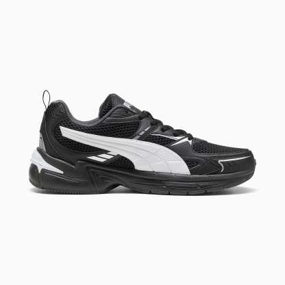 MILENIO Tech 2000 UNISEX Ayakkabı - Puma Black-Puma White-Puma Silver - 402625_01 - Görsel 5
