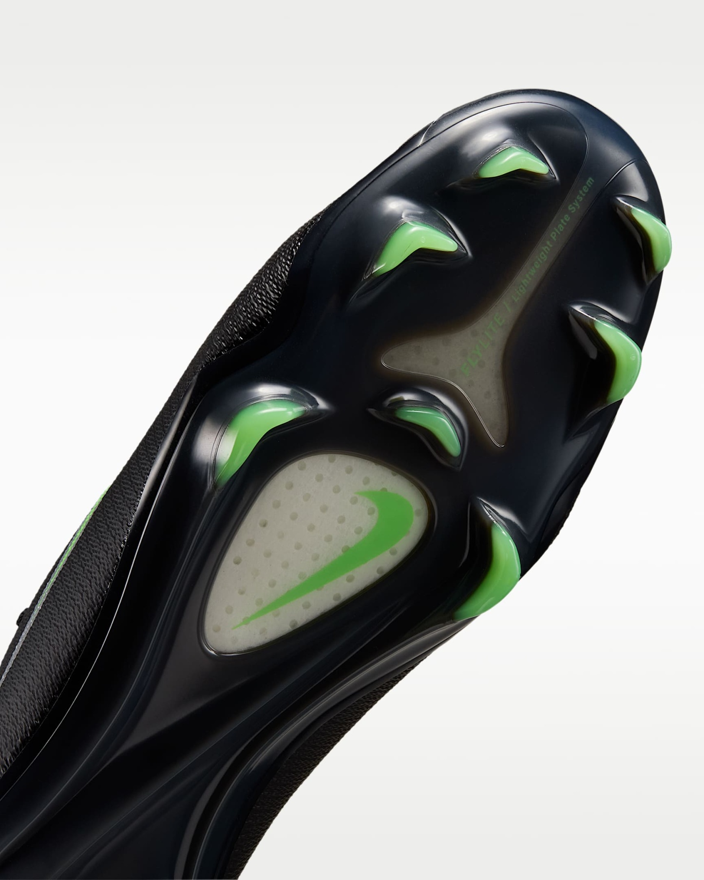 Nike Mercurial Vapor 17 Elite Düşük Bilekli Kuru Çim Zemin Kramponu - Siyah/Siyah/Illusion Green