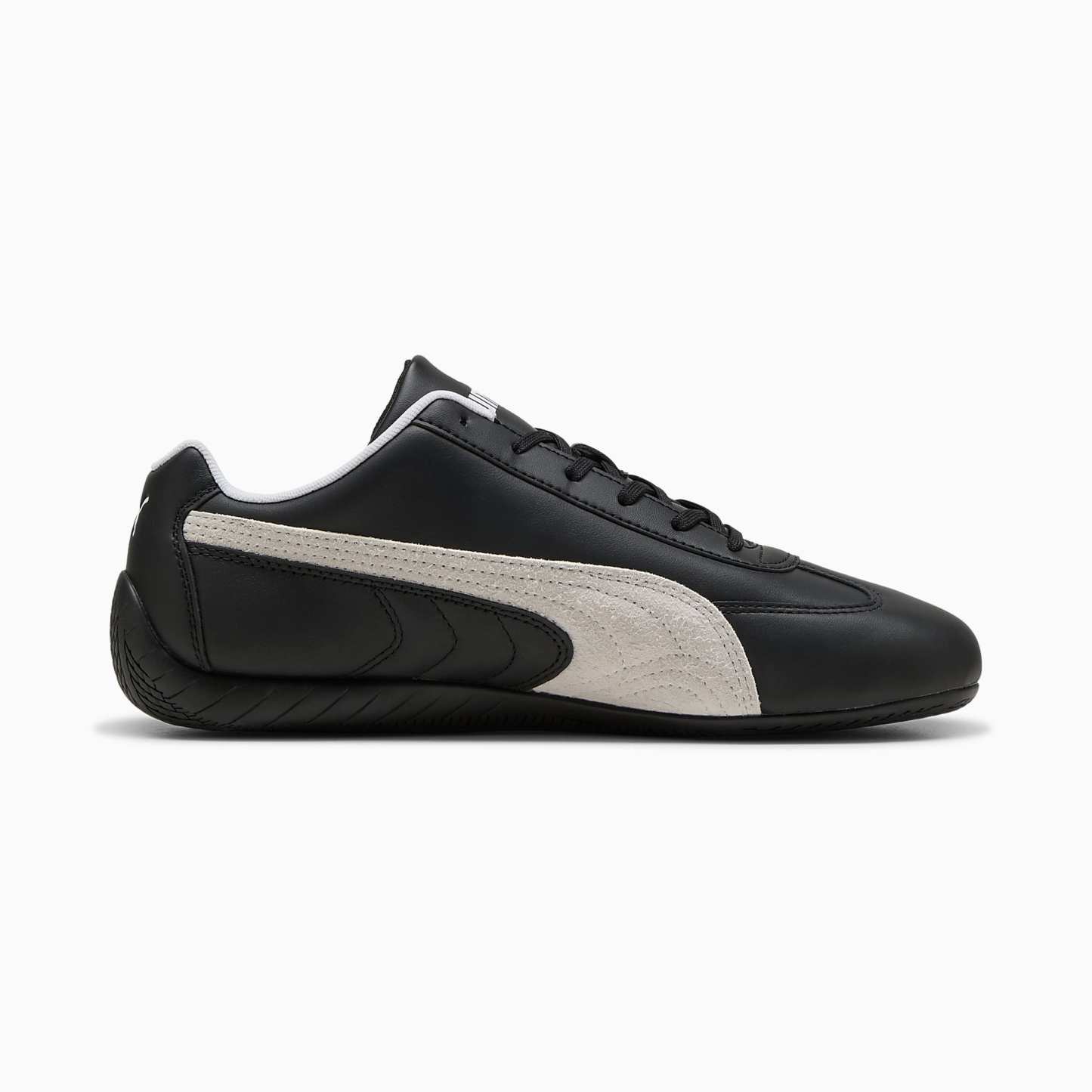 Speedcat LTHR UNISEX Ayakkabı - Puma Black-Puma White - 403175_02 - Görsel 7