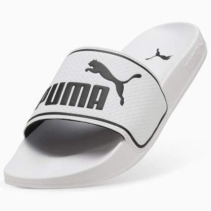 PUMA Leadcat 2.0 Terlik - Puma White-Puma Black - 384139_02 - Görsel 6