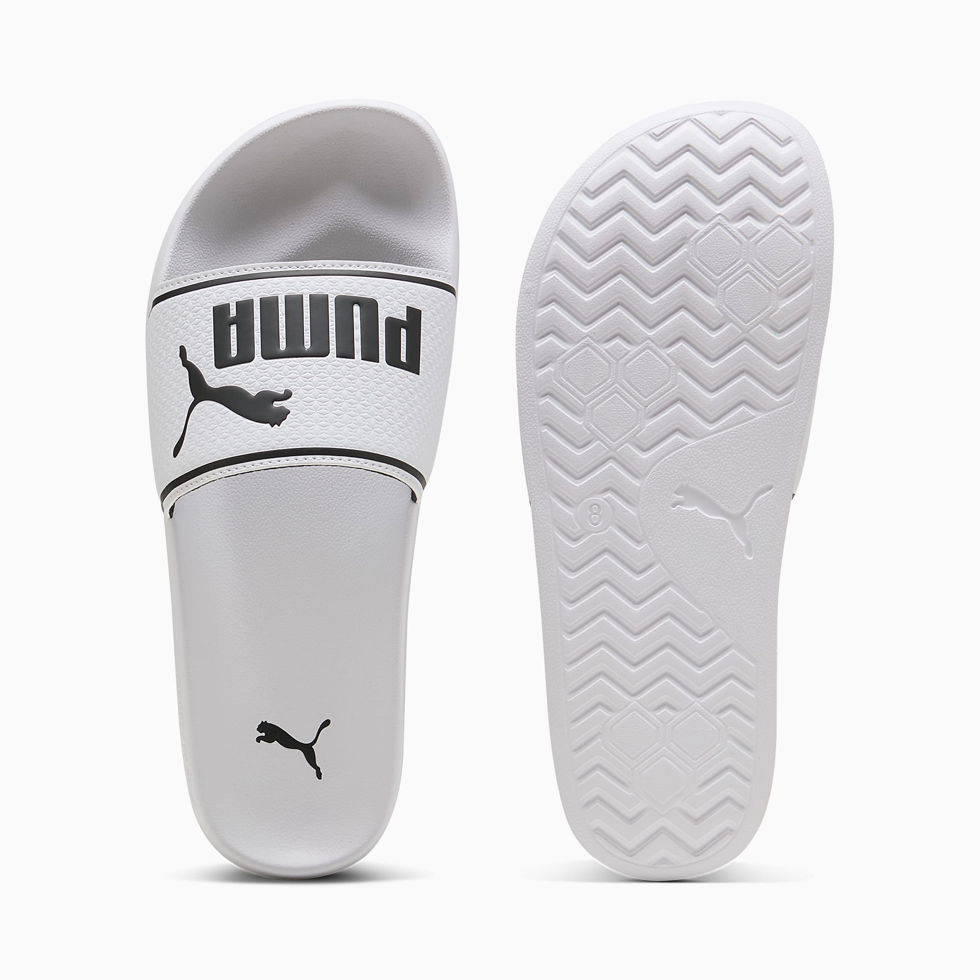 PUMA Leadcat 2.0 Terlik - Puma White-Puma Black - 384139_02 - Görsel 1
