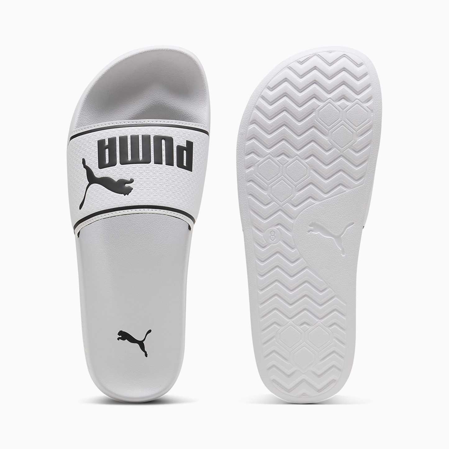 PUMA Leadcat 2.0 Terlik - Puma White-Puma Black - 384139_02 - Görsel 1