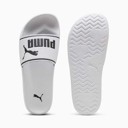 PUMA Leadcat 2.0 Terlik - Puma White-Puma Black - 384139_02 - Görsel 1