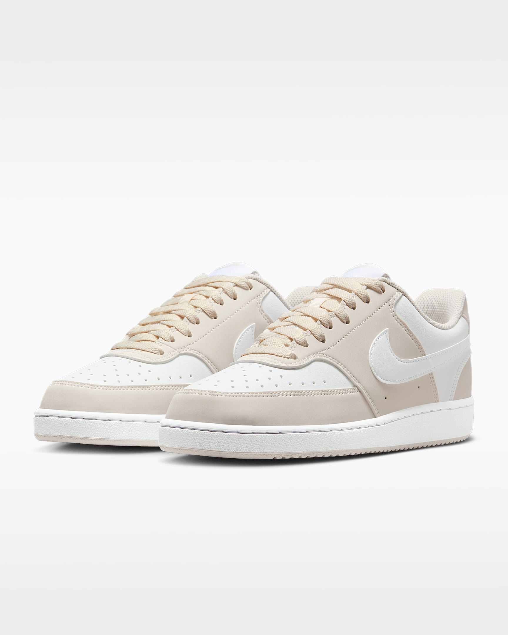 Nike Court Vision Low Kadın Ayakkabısı - Phantom/Beyaz