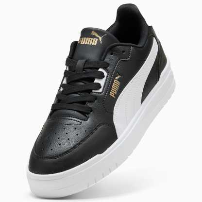 Shuffle Downtown UNISEX Ayakkabı - PUMA Black-PUMA White-PUMA Gold - 402596_07 - Görsel 6