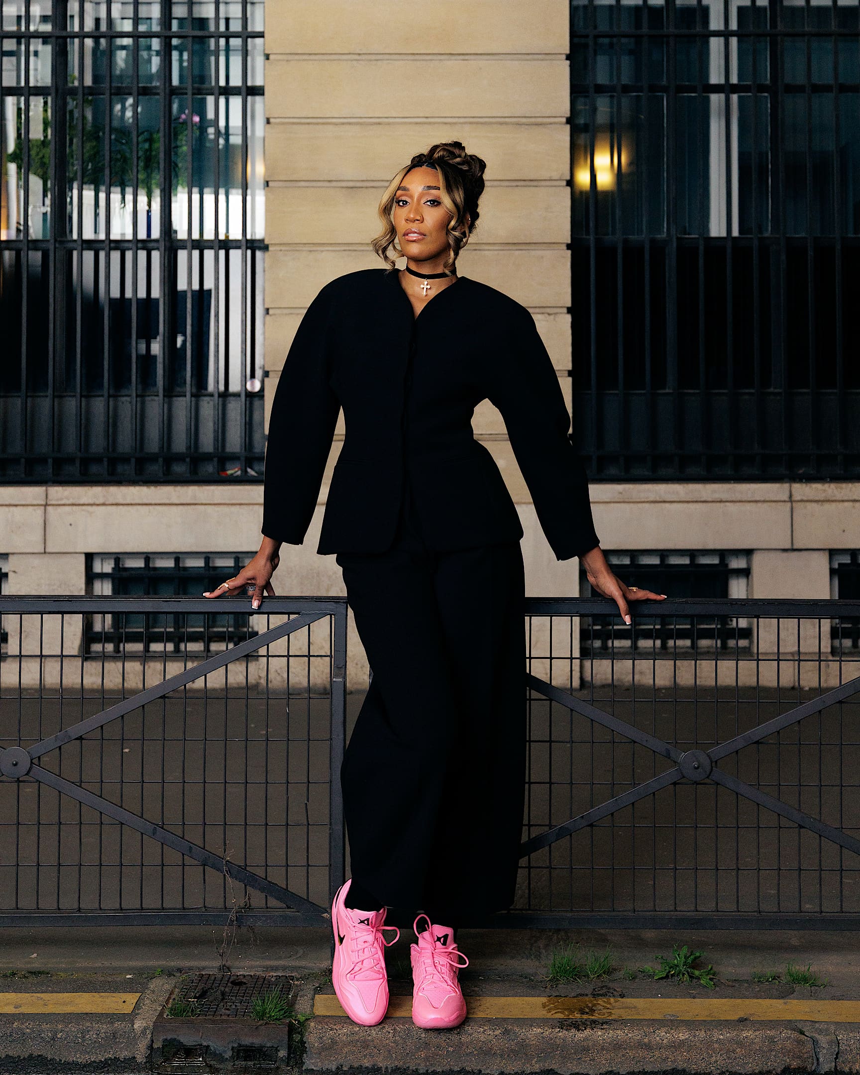 A'Two "A'Pink Shoe" A'ja Wilson Basketbol Ayakkabısı - Pink Beam/Siyah