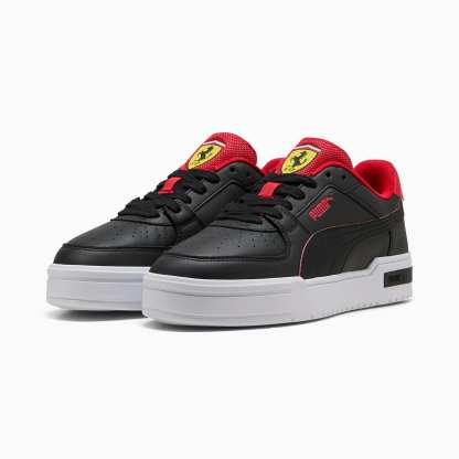 SCUDERIA FERRARI CA Pro UNISEX Ayakkabı - Puma Black-Puma White-Rosso Corsa - 308377_03 - Görsel 2