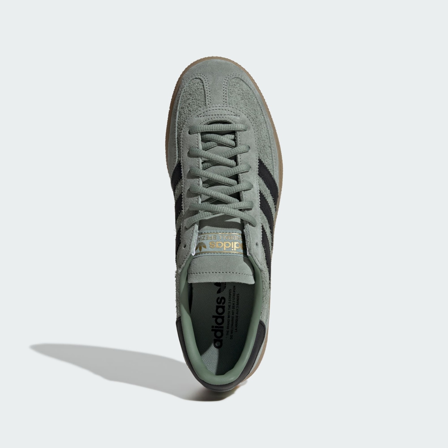 HANDBALL SPEZIAL AYAKKABI - Silver Green / Core Black / Gum - IH6507 - Görsel 2