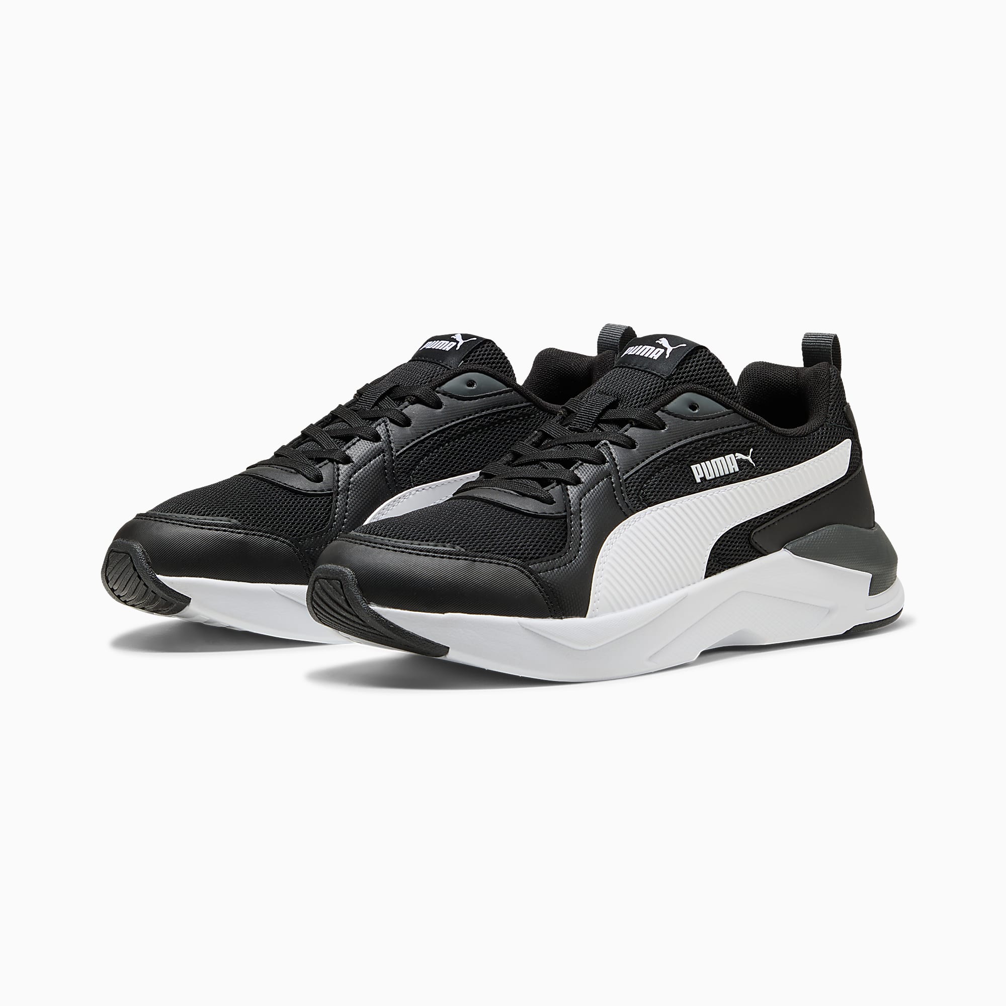 X-Ray 4 LIGHT UNISEX Ayakkabı - PUMA Black-PUMA White-Shadow Gray - 407361_01 - Görsel 2