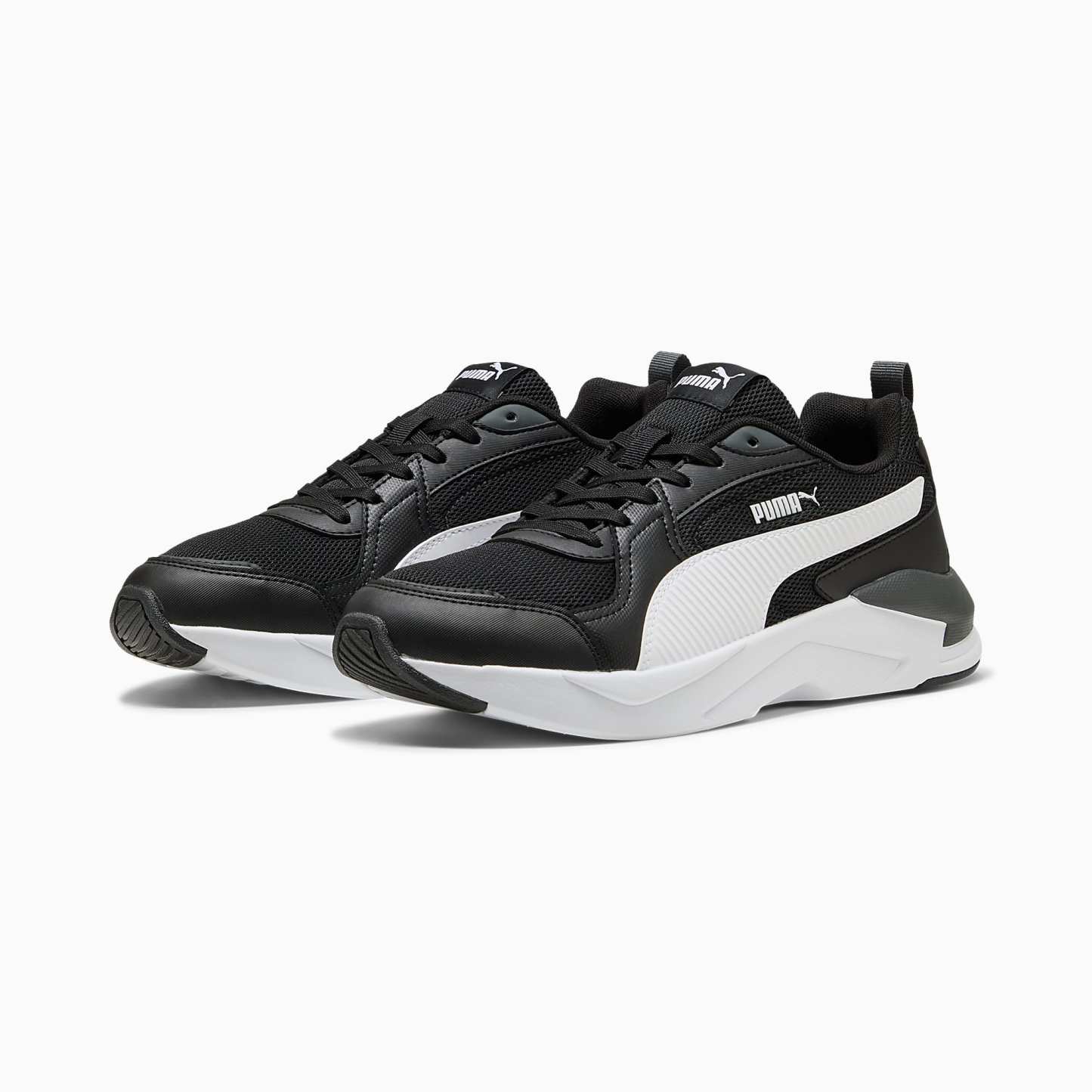 X-Ray 4 LIGHT UNISEX Ayakkabı - PUMA Black-PUMA White-Shadow Gray - 407361_01 - Görsel 2