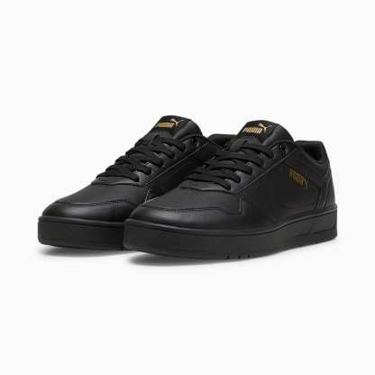 Court CLASSIC Ayakkabı - PUMA Black-PUMA Gold - 395018_02 - Görsel 2