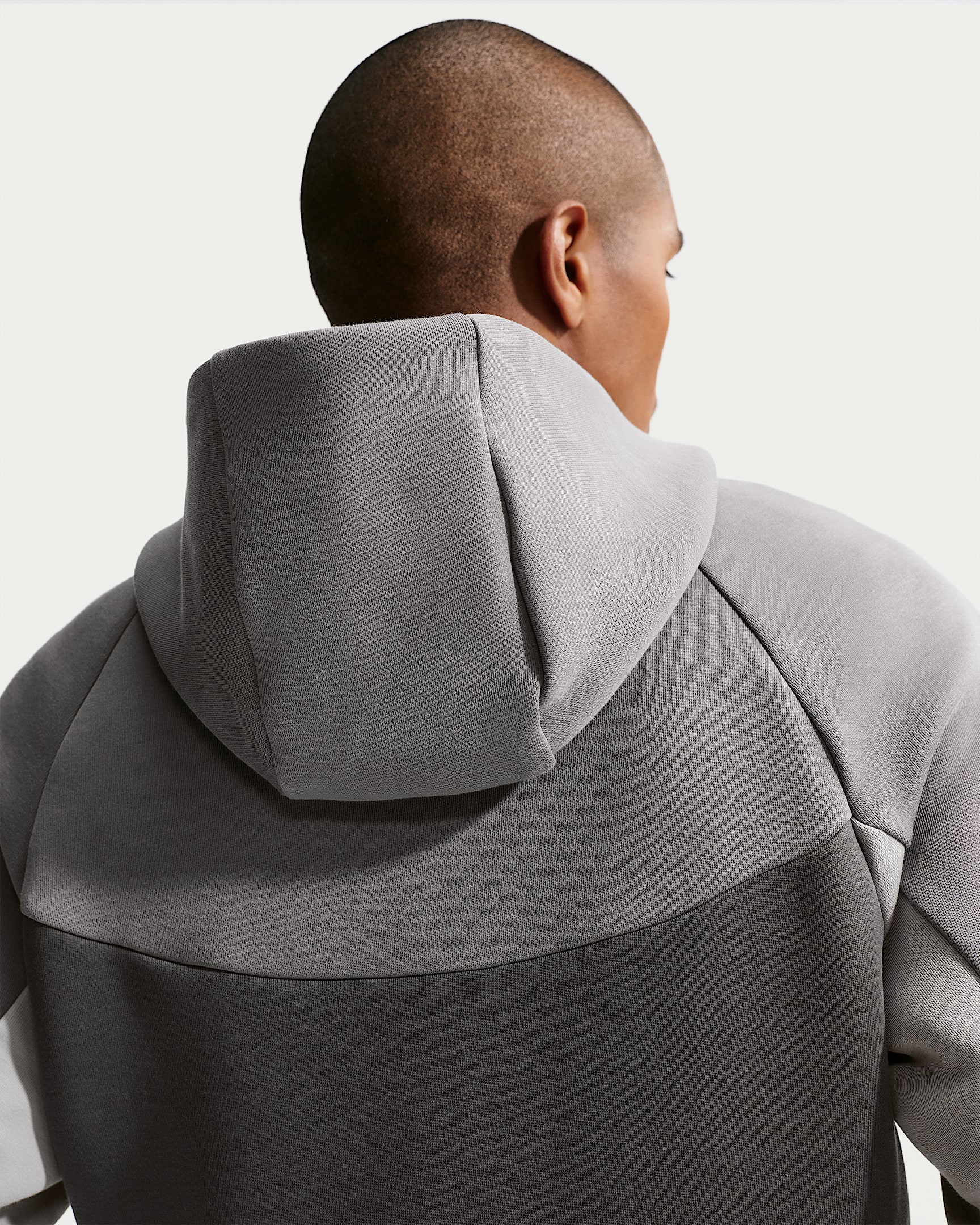 Nike Tech Fleece Windrunner Tam Boy Fermuarlı Erkek Ceketi - Pencil Point/Medium Ash/College Grey/Sapphire