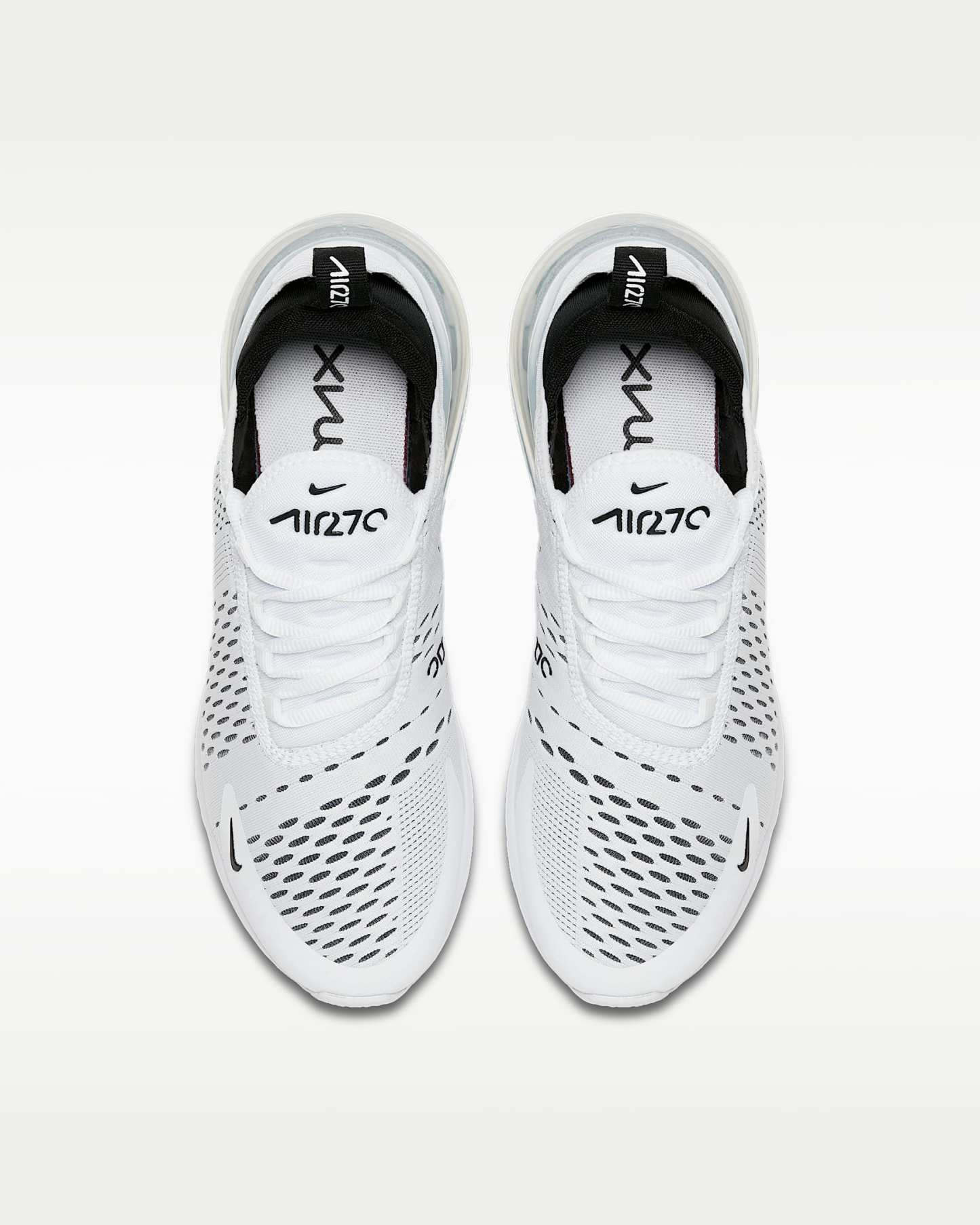 Nike Air Max 270 Kadın Ayakkabısı - Beyaz/Beyaz/Siyah