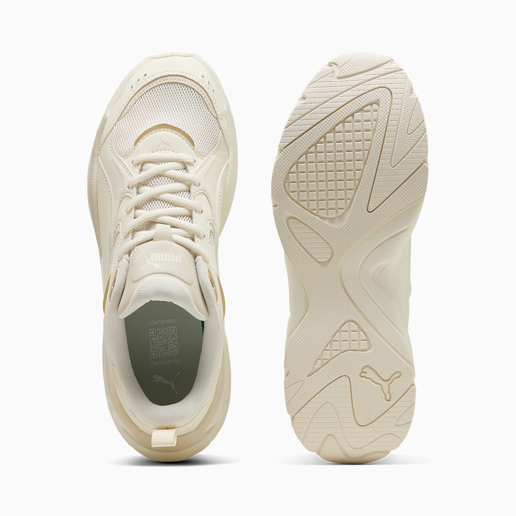 X-Ray 4 UNISEX Ayakkabı - Warm White-Alpine Snow-Sand Dune - 404747_07 - Görsel 4