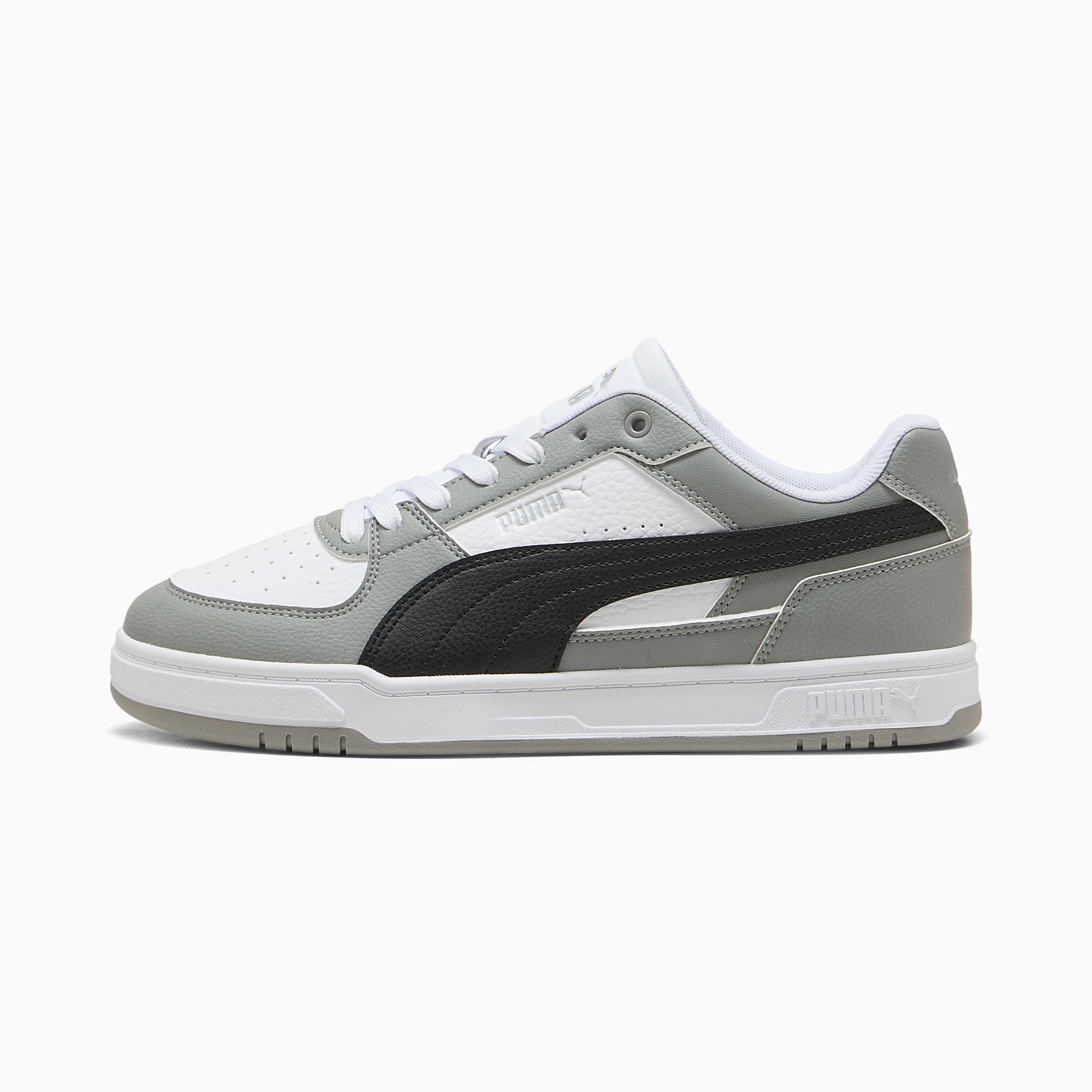 PUMA Caven UNISEX Ayakkabı - PUMA White-PUMA Black-Gray Echo - 409170_10 - Görsel 1